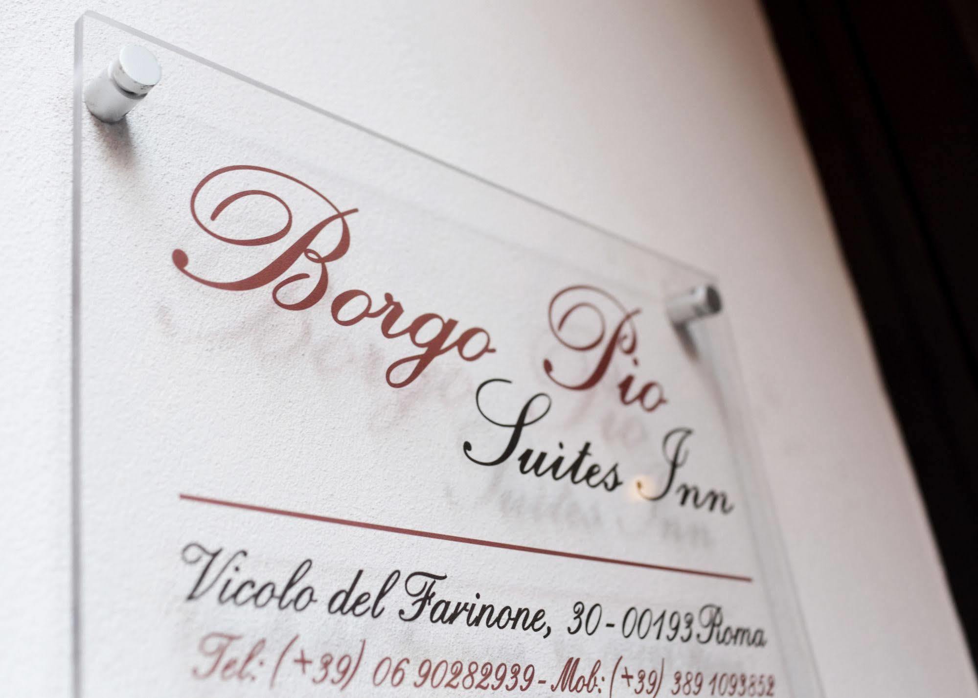 Borgo Pio Suites Inn Рим Екстер'єр фото